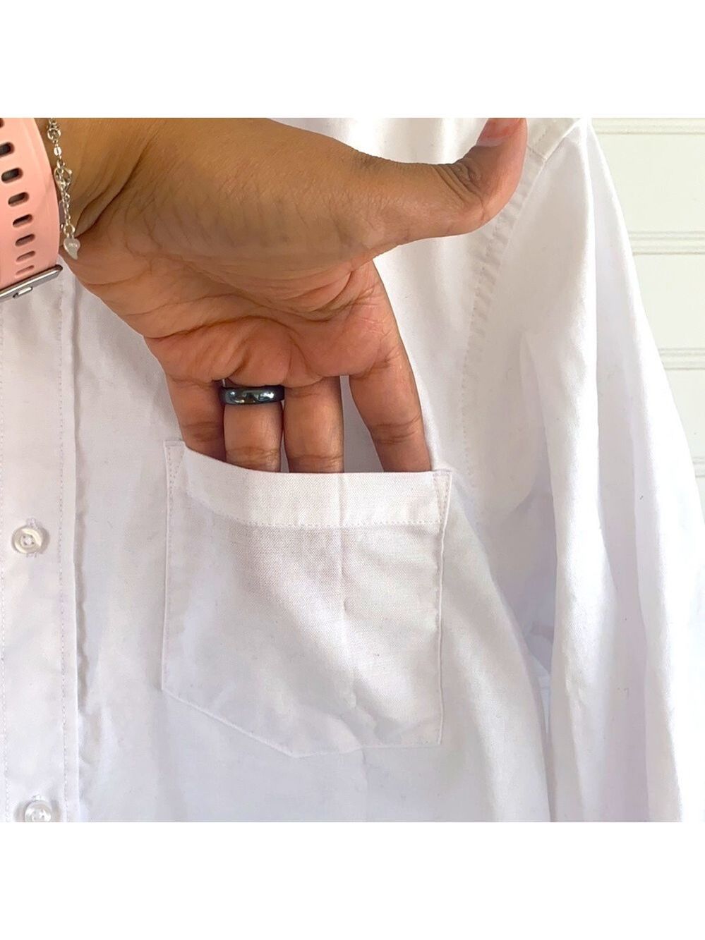 French Toast White button shirt Size 18 - Picture 6 of 6